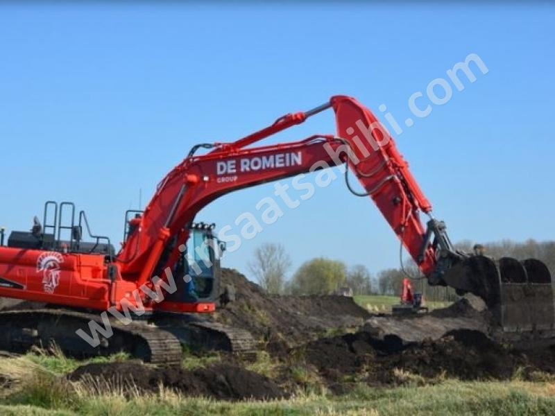 boru inşaatı kablo işleri için mühendisliği uzmanı de romeın paletlı excevatör