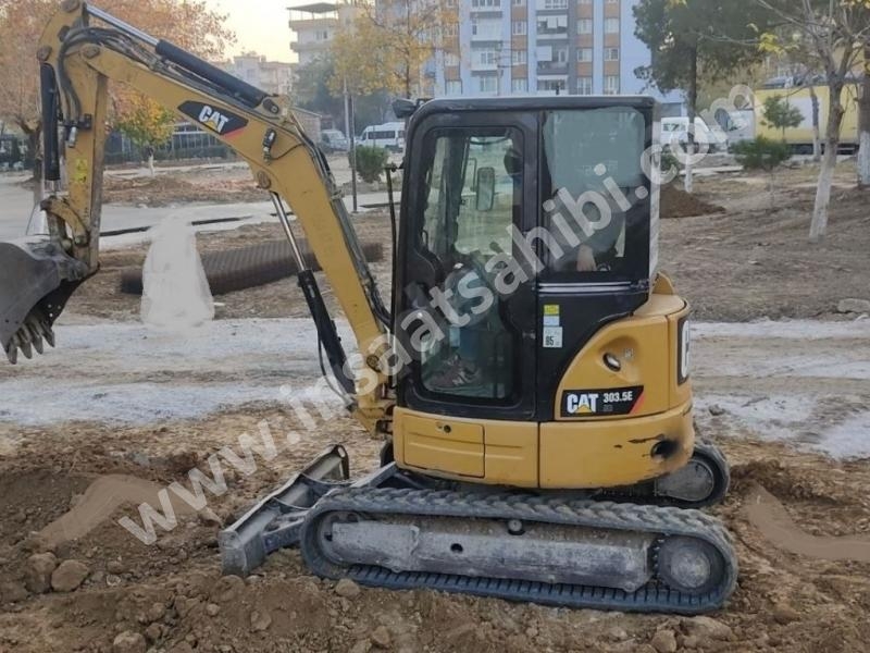 Caterpillar 303.5E CR paletli ekskavatör teknik özellikler ve veriler