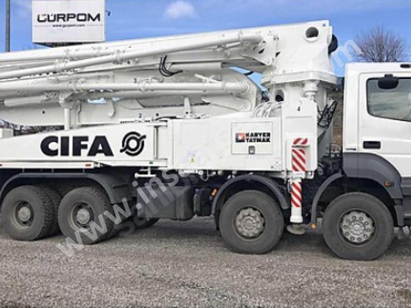 Cıfa 41m  beton pompası 4140 üzeri orjinal hatasız yeni revizyonlu