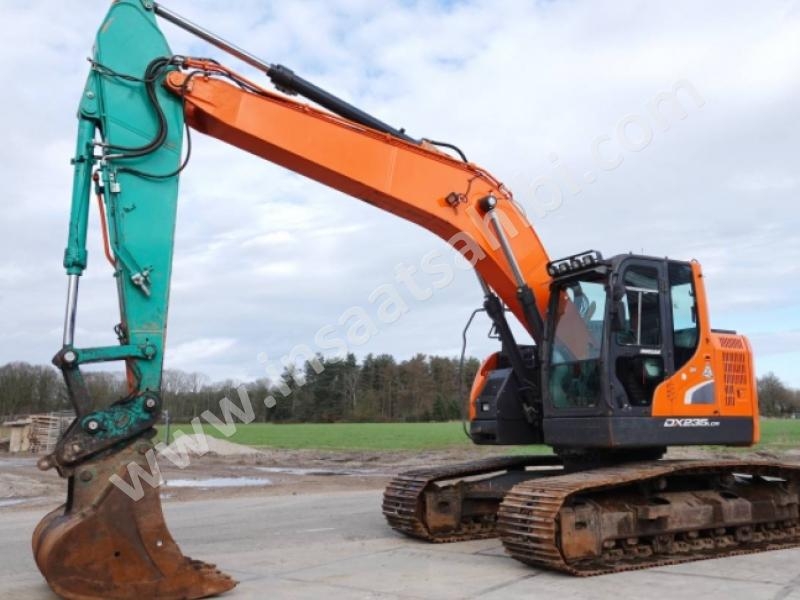 Doosan DX235LCR-5 Düşük Saatte  Mükemmel temiz paletli ekskavatör