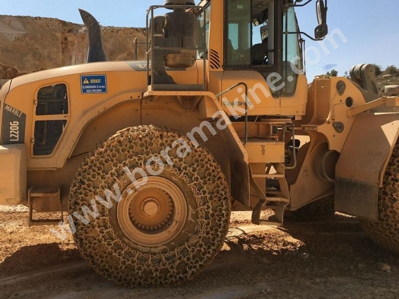 VOLVO L220G LASTİKLİ LODER BORAMAKİNE.DEN