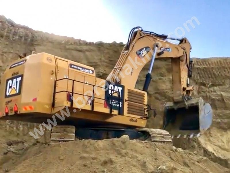 Caterpillar 6015B paletli Ekskavatör boramakine Loading