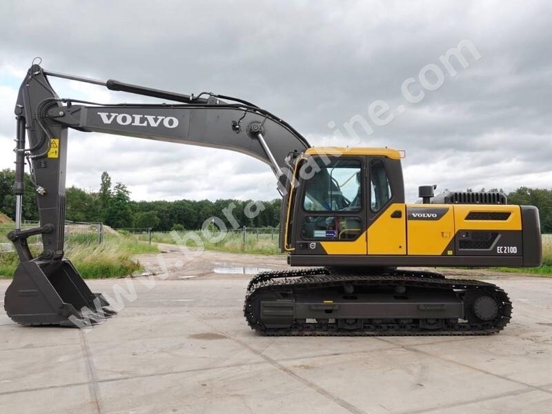 paletli ekskavatör volvo EC210D