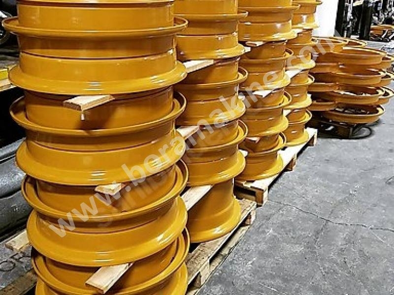 iş makinesi jantları %100 performans ile bora makinede