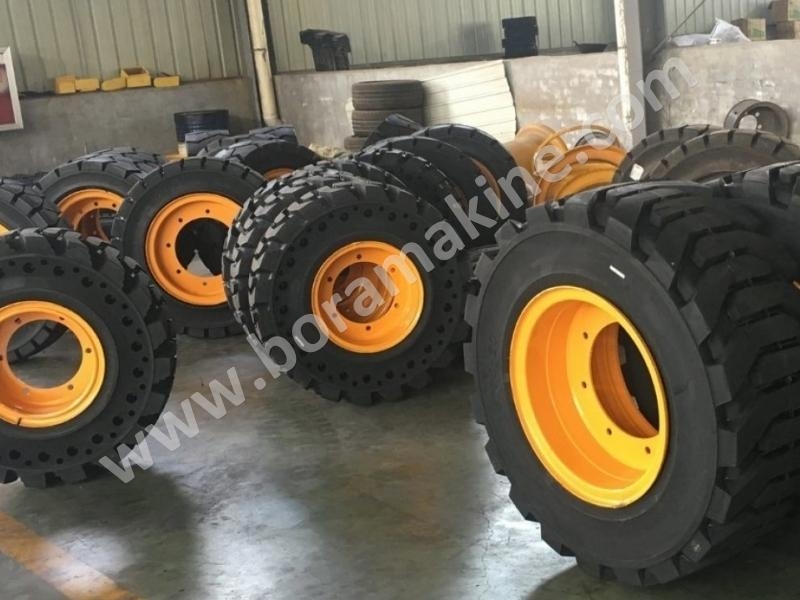 iş makinesi lastikleri bora makinede