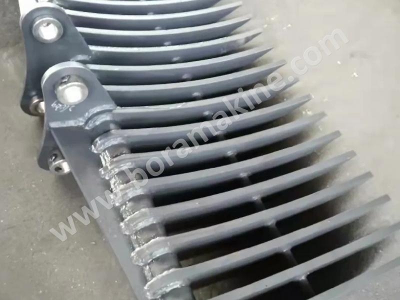 Ataşmanı Ekskavator kova Tırmık Riper pim