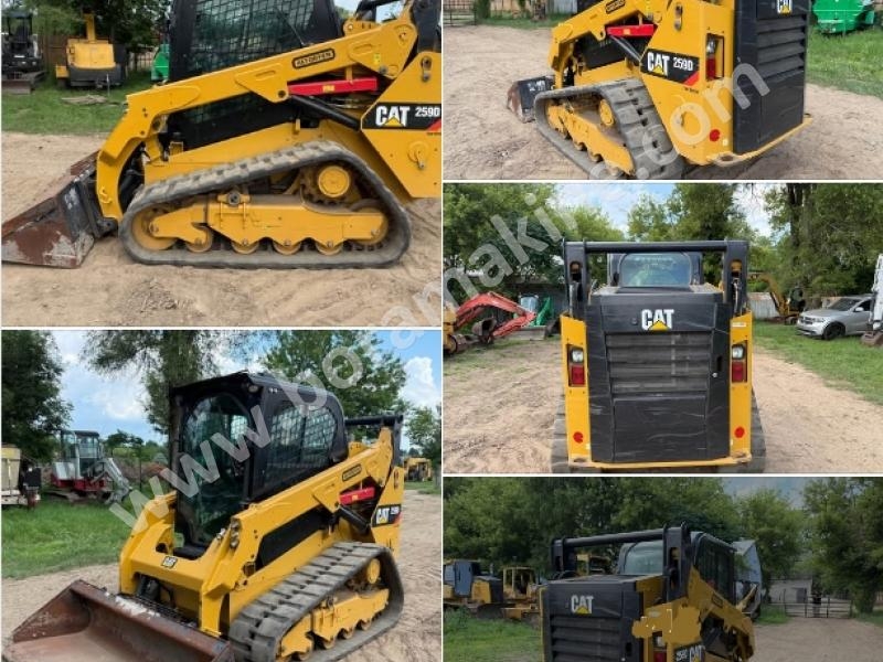 CAT 259D mini yükleyici, düşük çalışma saatleri, sadece Kapalı Kabin, Isıtma, Soğuk Klima, Joyst