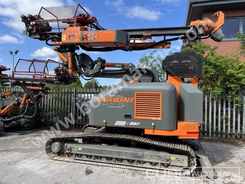 Marini MR-C85 Paletli Dizel Sondaj Kulesi, 400 mm Pedler, Genişleyen Alt Takım, Uzaktan Kumanda, Deutz Motor,