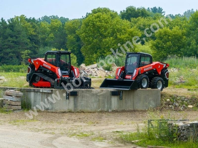 Manitou'nun Yepyeni Büyük Şasili Mini Yükleyicileri ve Kompakt Paletli Yükleyiciler