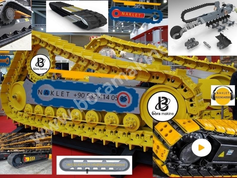 Caterpiller Ekskavatör Yürüyüş Takımları, Yürüyüş Zinciri,İstikamet Tekeri Bizimle Yürümek Kalitedir