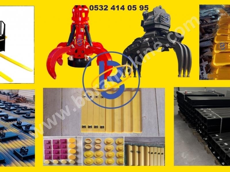 Hidromek Beko Loder(Kazıcı-Yükleyici) Tehlender Ekskavatör Orman Ataşmanları ve İş Makinesi Ataşmanları Bizden Sorulur