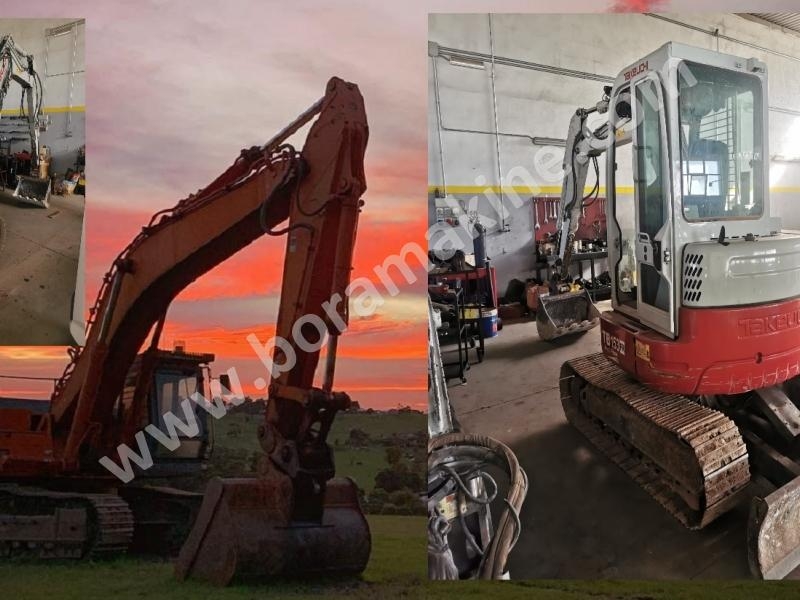 Mini paletlı Takeuchi TB153FR Temiz Orjunal boramakine den