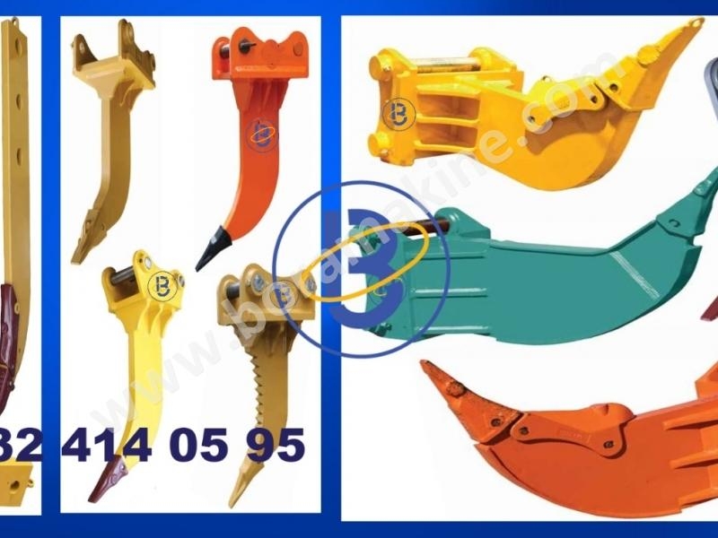 Doosan Ekskavatör Ripper Ve İş Makinesi Ataşmanları Özel Ölçü Ve Tasarımlarla Bora Makine İmzasıyla