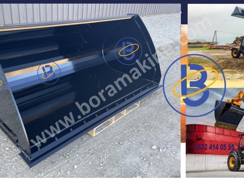 JCB Teleskopik Yükleyici Kovaları, Telehandler Ataşmanları Bora Makine' den Sorulur