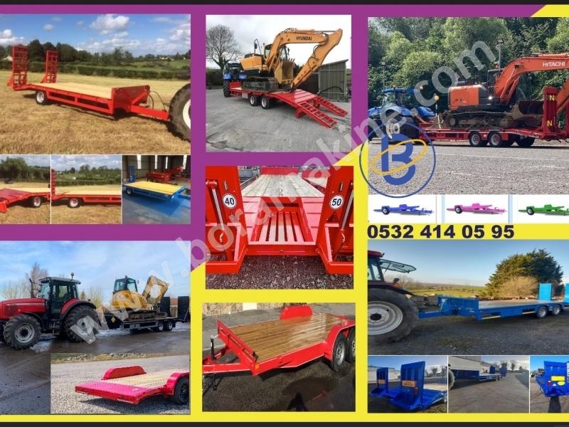 Naklet Lowbet Mini İş Makineleri Taşıma Sistemleri Römorklar Bizden Sorulur