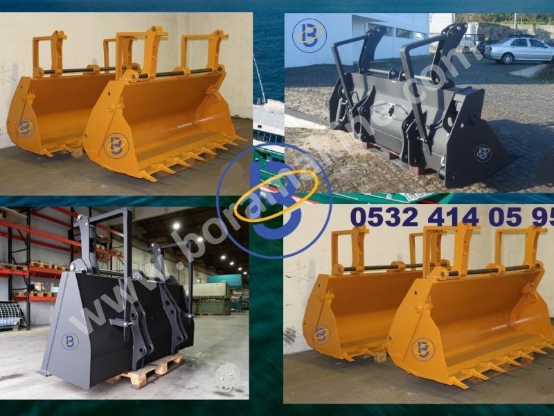 JCB 3CX PRO Beko Loder (Kazıcı Yükleyici) İçin Açılır Kovalar Ve İş Makineleri Ataşmanları