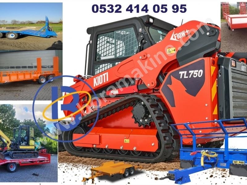 Naklet Lowbet Mini İş Makineleri Taşıma Sistemleri Römorklar Naklet Lowbet Mini İş Makineleri Taşıma Sistemleri Römorklar