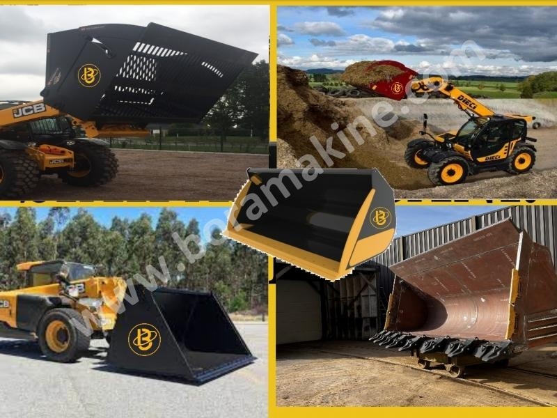 JCB 530-60 Teleskopik Yükleyici, Telehandler Kovaları