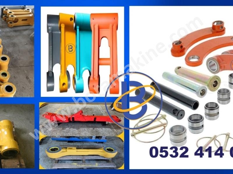 Yanmar VIO10-2A Ekskavatör İçin Çekirge Kolu Ve Bağlantı Elemanları