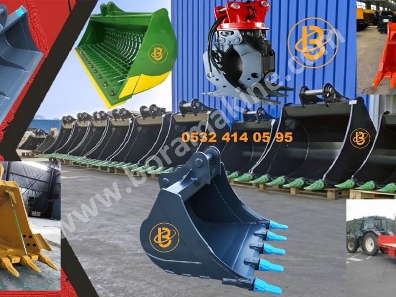 MST 644S Beko Loder Yükleyici Kovaları, İş Makineleri Ataşmanları Ve Ormancılık Ataşmanları