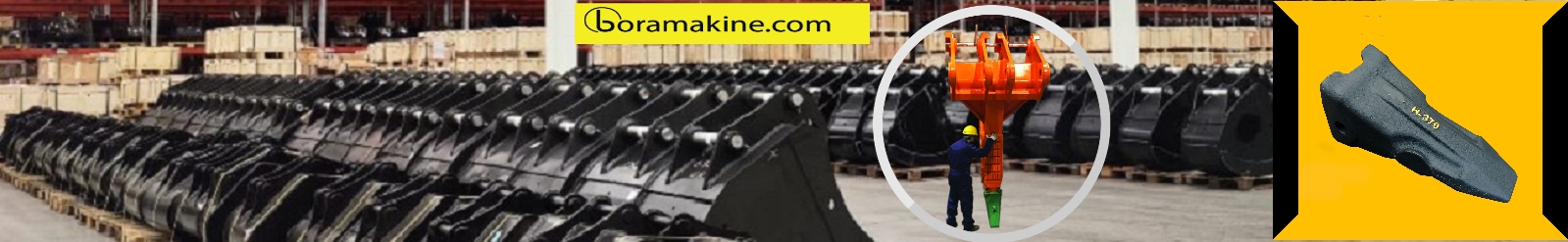Kova Kesme Kenarı Bıçak ve Uç Uçları
